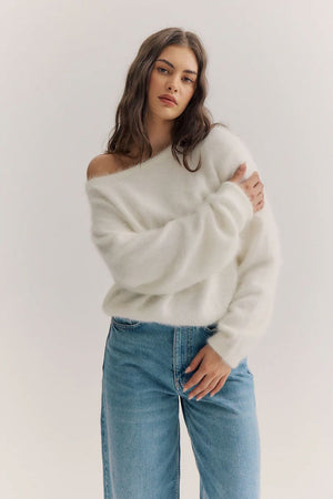 WORLD OF NOMADS Stella Boat Neck Knit - Snow Jumpers + Knitwear - Zabecca Living