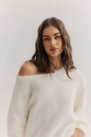 WORLD OF NOMADS Stella Boat Neck Knit - Snow Jumpers + Knitwear - Zabecca Living