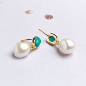 YiSu DESIGN Double Link Drop Earrings Earrings - Zabecca Living