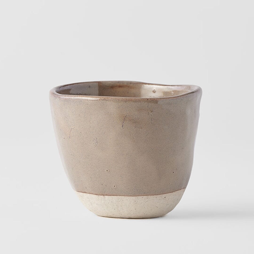 ZABECCA LIVING Lopsided Mug 200ml - Mushroom Grey COFFEE, TEA & DRINKS - Zabecca Living