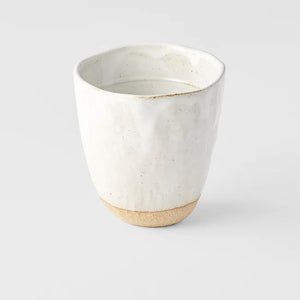 ZABECCA LIVING Lopsided Mug 275ml - White COFFEE, TEA & DRINKS - Zabecca Living