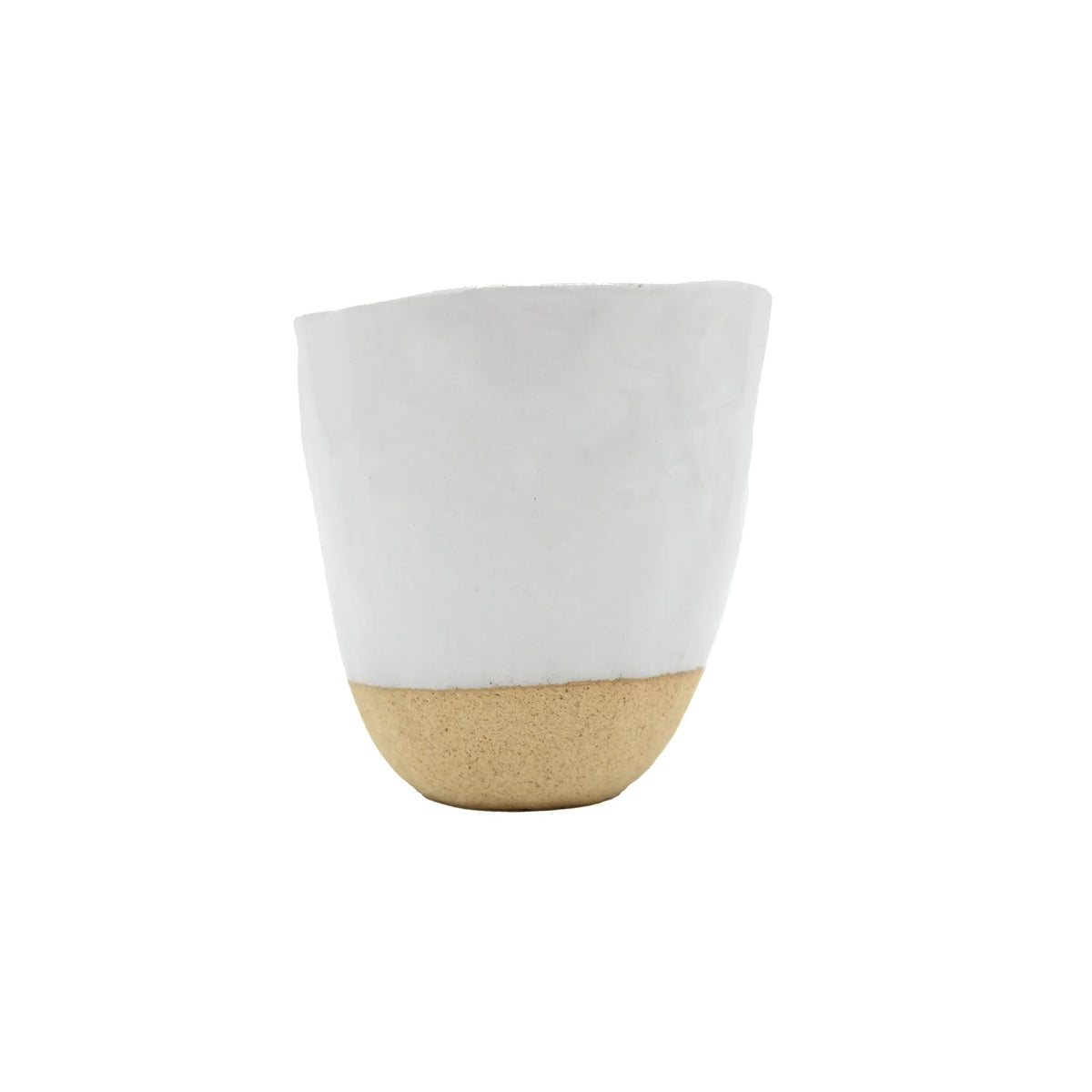 ZABECCA LIVING Lopsided Mug 275ml - White COFFEE, TEA & DRINKS - Zabecca Living