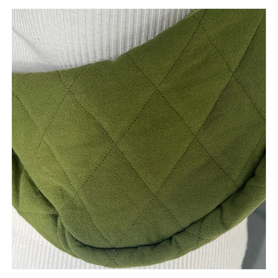 ZABECCA THE LABEL Banana Bag - Forrest Green HANDBAG - Zabecca Living