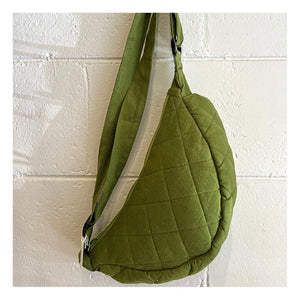 ZABECCA THE LABEL Banana Bag - Forrest Green HANDBAG - Zabecca Living