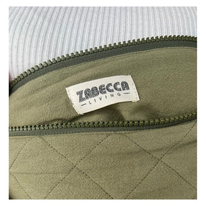 ZABECCA THE LABEL Banana Bag - Moss Green HANDBAG - Zabecca Living