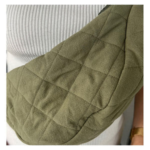ZABECCA THE LABEL Banana Bag - Moss Green HANDBAG - Zabecca Living