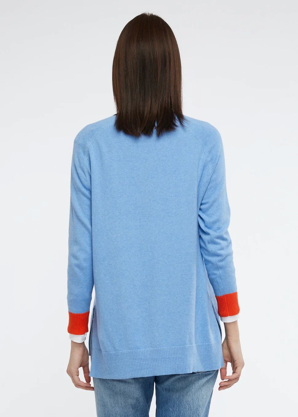 ZAKET & PLOVER College Cardi - Chambray Combo CARDIGAN - Zabecca Living