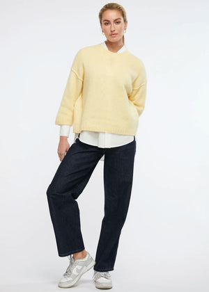 ZAKET & PLOVER Cosy Crew - Lemon Jumpers + Knitwear - Zabecca Living