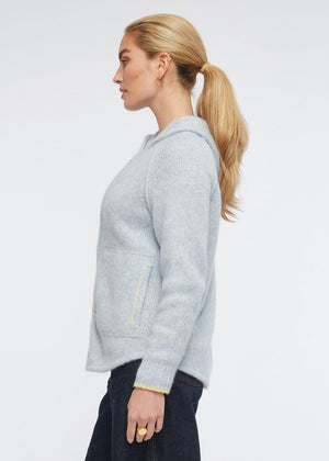 ZAKET & PLOVER Cosy Hoodie - Iceberg Jumpers + Knitwear - Zabecca Living