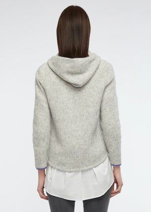 ZAKET & PLOVER Cosy Hoodie - Marle Jumpers + Knitwear - Zabecca Living
