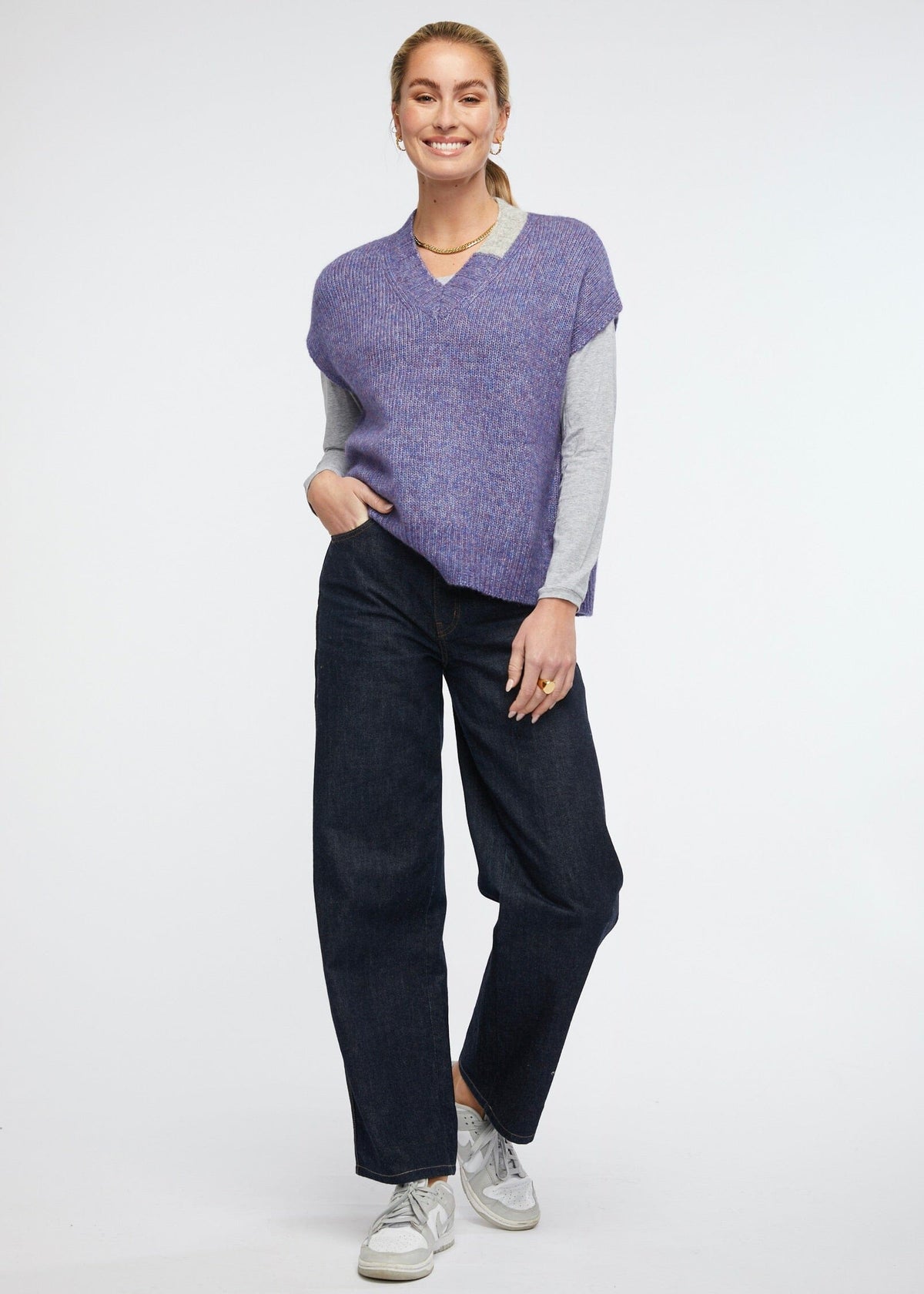 ZAKET & PLOVER Cosy Vest - Chambray vest - Zabecca Living