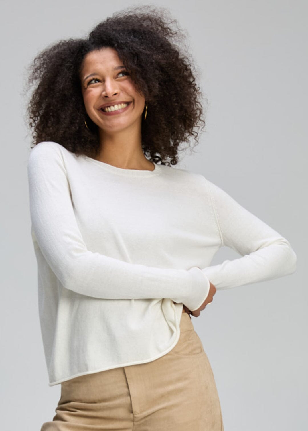 ZAKET & PLOVER Crew Essential - Salt Jumpers + Knitwear - Zabecca Living