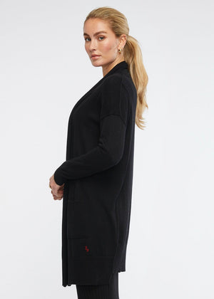 ZAKET & PLOVER Essential Cardi - Black CARDIGAN - Zabecca Living