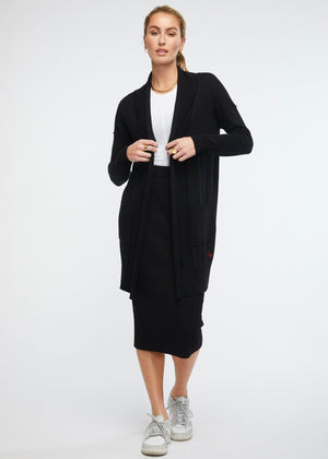 ZAKET & PLOVER Essential Cardi - Black CARDIGAN - Zabecca Living