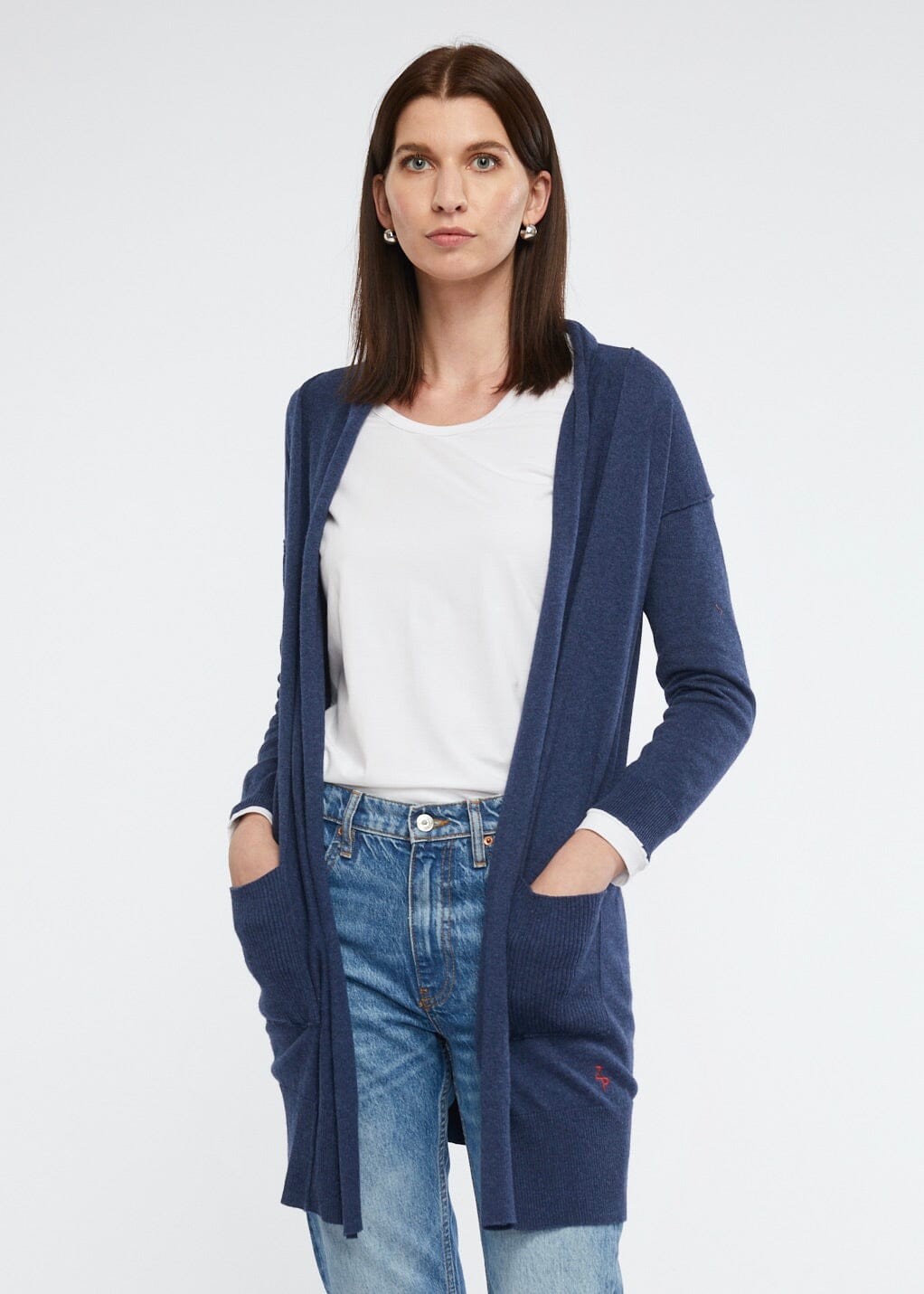 ZAKET & PLOVER Essential Cardi - Denim CARDIGAN - Zabecca Living