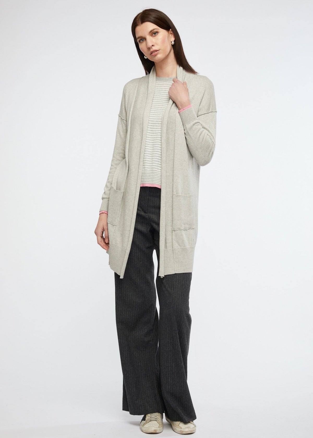 ZAKET & PLOVER Essential Cardi - Marl CARDIGAN - Zabecca Living