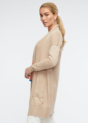 ZAKET & PLOVER Essential Cardi - Oat CARDIGAN - Zabecca Living