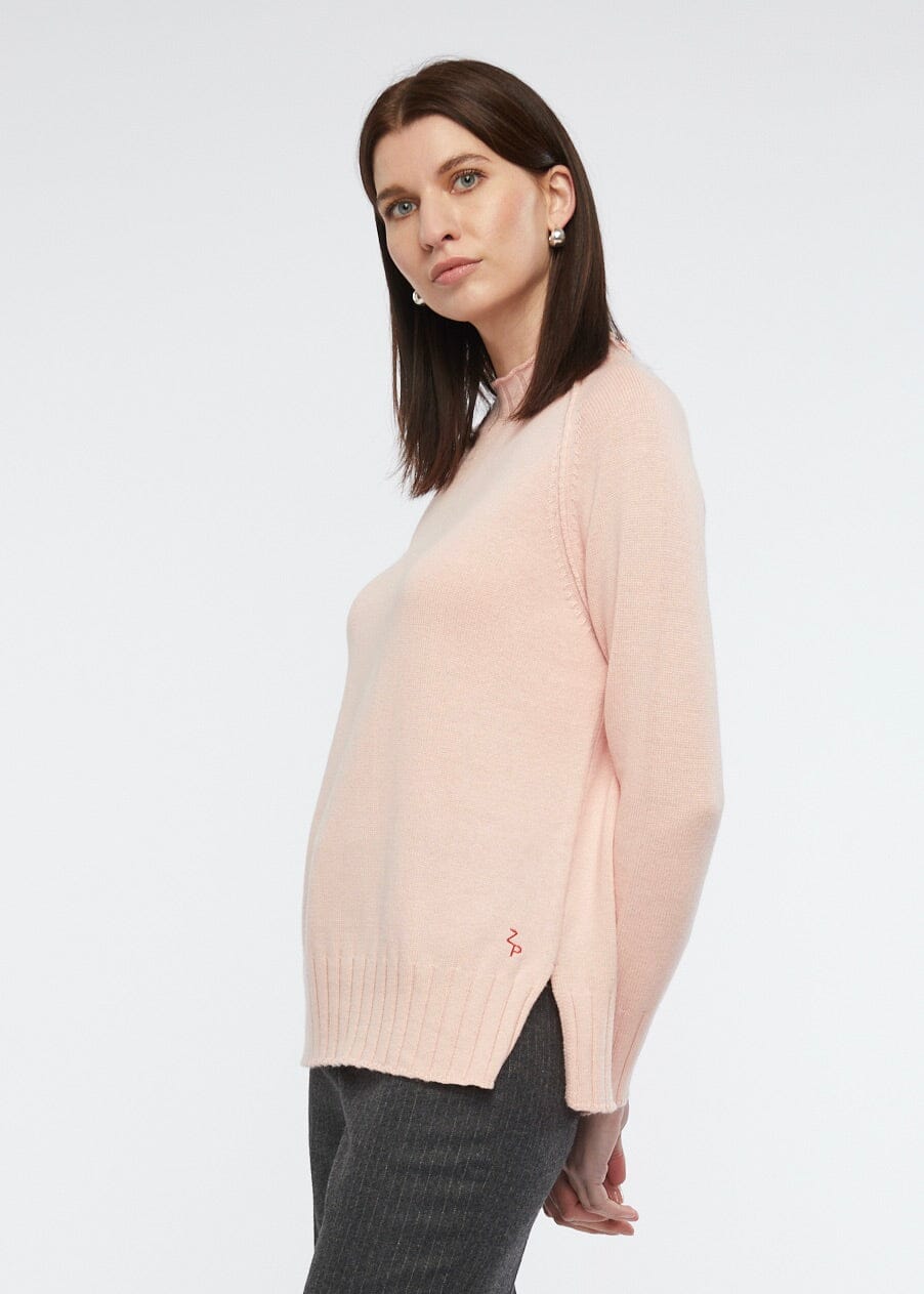 ZAKET & PLOVER Essential Funnel - Blossom Jumpers + Knitwear - Zabecca Living