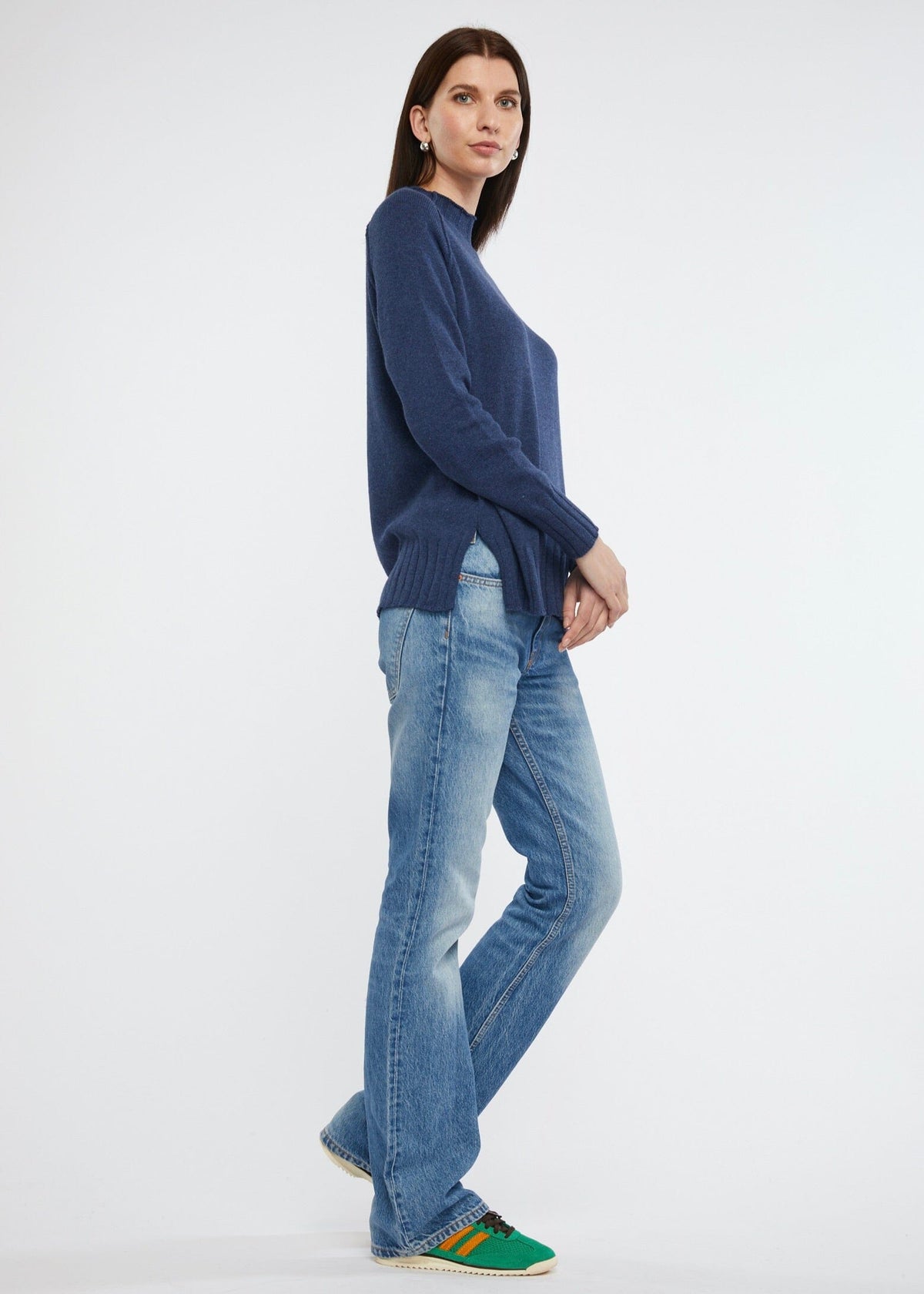 ZAKET & PLOVER Essential Funnel - Denim Jumpers + Knitwear - Zabecca Living