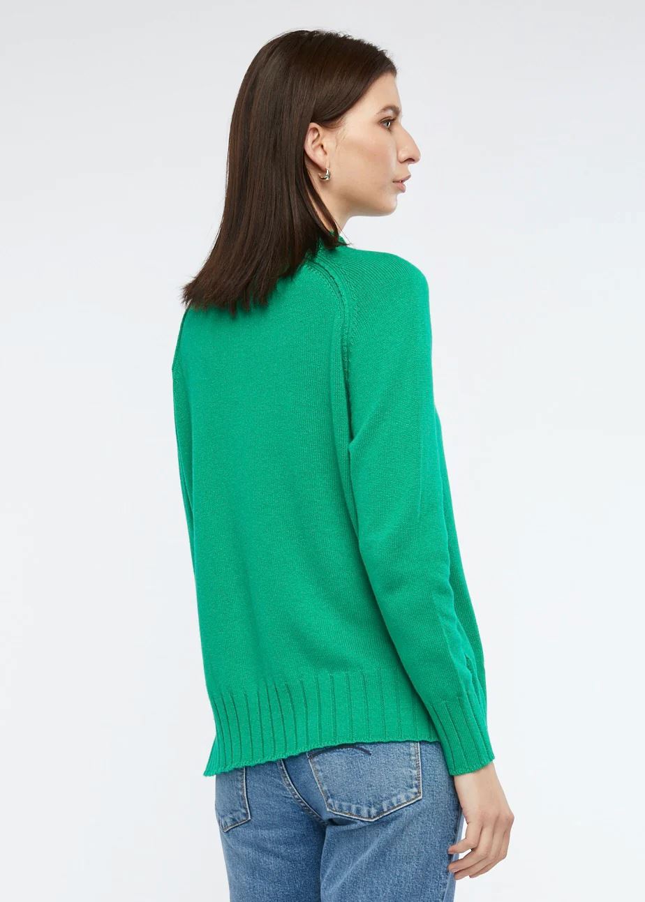 ZAKET & PLOVER Essential Funnel - Emerald Jumpers + Knitwear - Zabecca Living