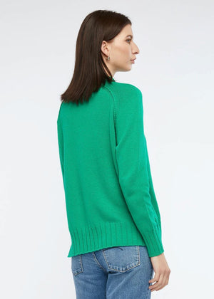 ZAKET & PLOVER Essential Funnel - Emerald Jumpers + Knitwear - Zabecca Living