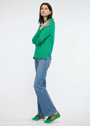 ZAKET & PLOVER Essential Funnel - Emerald Jumpers + Knitwear - Zabecca Living