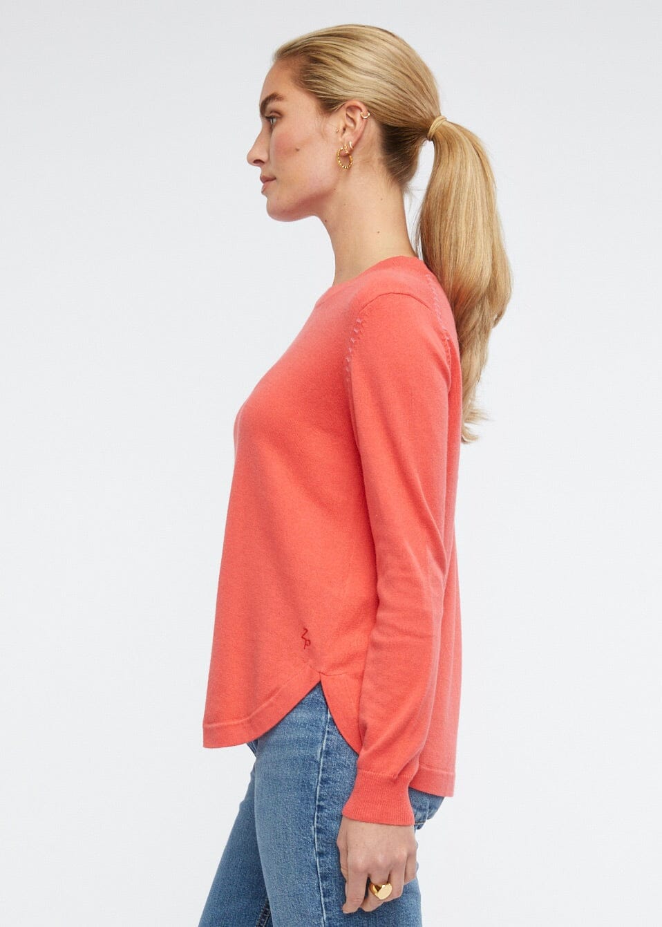 ZAKET & PLOVER Essential Shirt Bottom Knit - Dubarry Jumpers + Knitwear - Zabecca Living