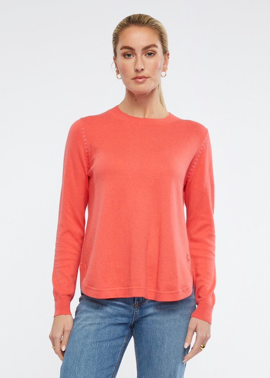ZAKET & PLOVER Essential Shirt Bottom Knit - Dubarry Jumpers + Knitwear - Zabecca Living