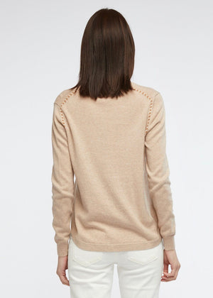 ZAKET & PLOVER Essential Shirt Bottom Knit - Oat Jumpers + Knitwear - Zabecca Living
