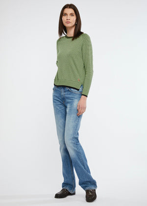 ZAKET & PLOVER Essential Stripe Crew - Algi Combo Jumpers + Knitwear - Zabecca Living