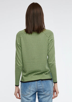 ZAKET & PLOVER Essential Stripe Crew - Algi Combo Jumpers + Knitwear - Zabecca Living