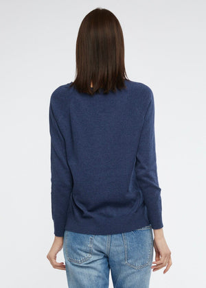 ZAKET & PLOVER Essential V - Denim Jumpers + Knitwear - Zabecca Living