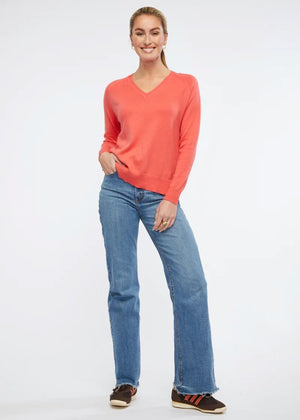 ZAKET & PLOVER Essential V - Dubarry Jumpers + Knitwear - Zabecca Living