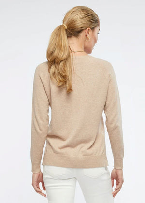 ZAKET & PLOVER Essential V - Oat Jumpers + Knitwear - Zabecca Living