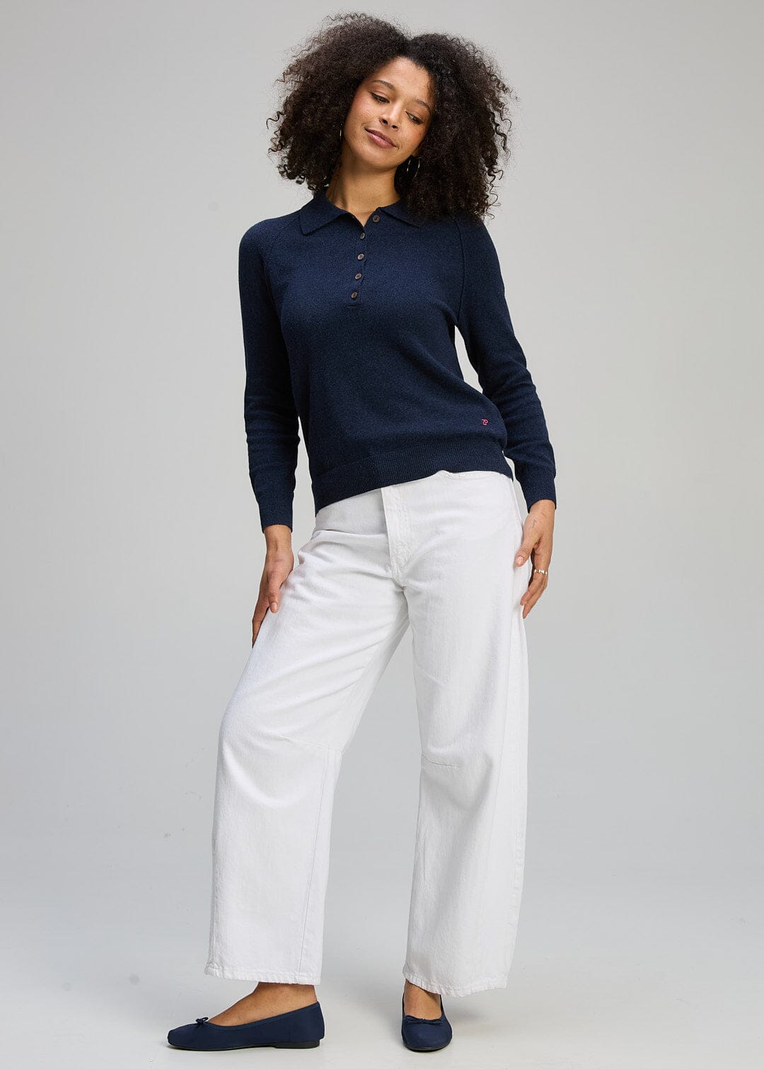 ZAKET & PLOVER Henley Essential - Dark Denim Jumpers + Knitwear - Zabecca Living