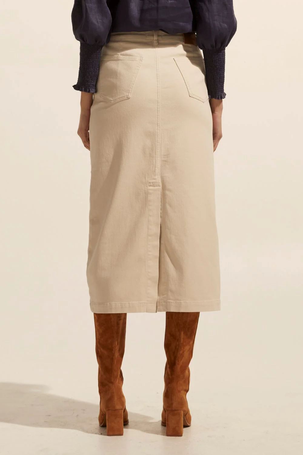 ZOE KRATZMANN Accord Skirt - Stone Skirt - Zabecca Living