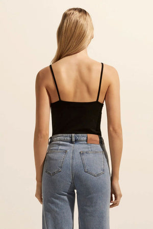 ZOE KRATZMANN Cami Top - Black Shirts & Blouses - Zabecca Living