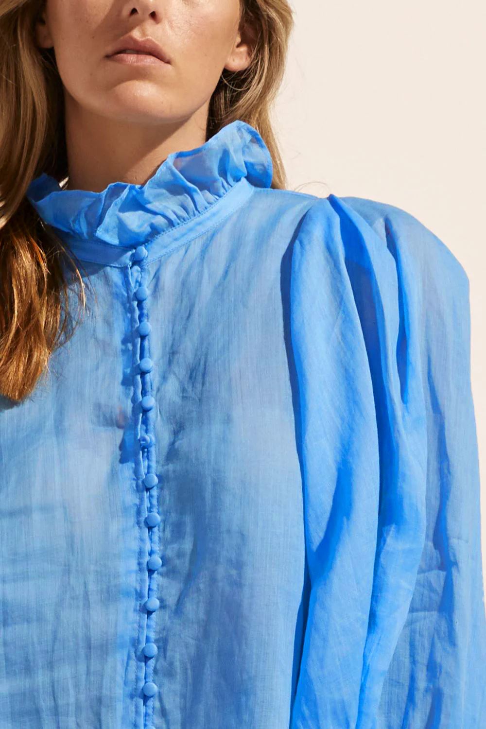 ZOE KRATZMANN Grant Top - Peacock Shirts & Blouses - Zabecca Living
