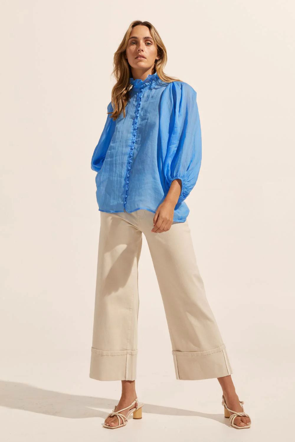ZOE KRATZMANN Grant Top - Peacock Shirts & Blouses - Zabecca Living