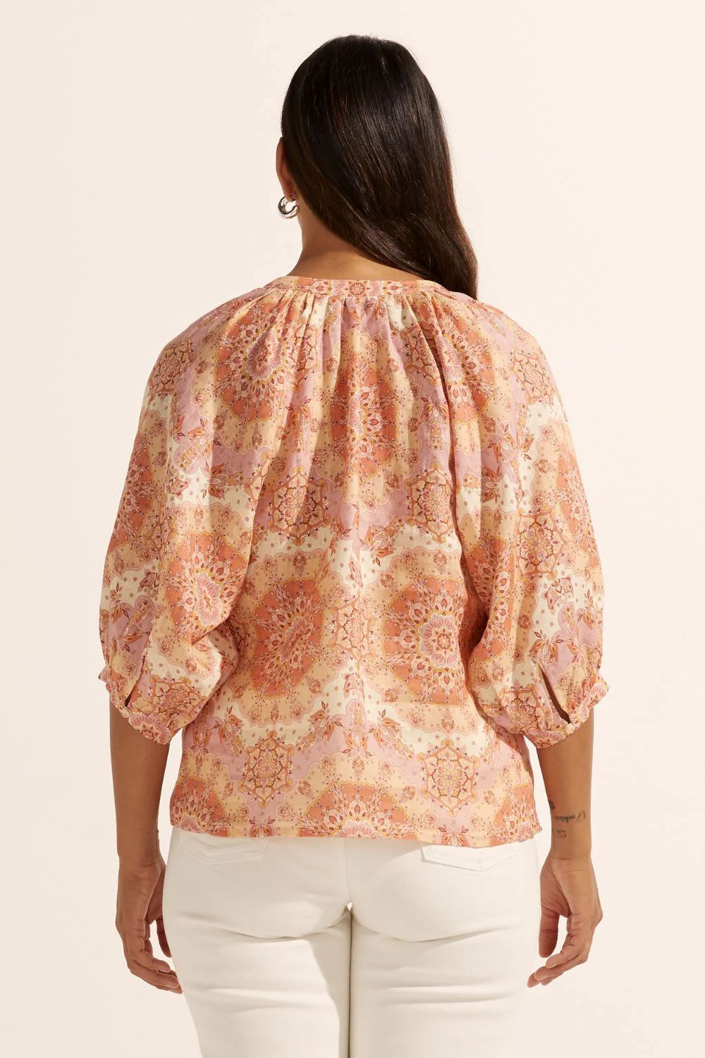 ZOE KRATZMANN Hanker Top - Sunset Mosaic Shirts & Blouses - Zabecca Living