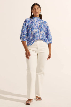ZOE KRATZMANN Outlook Top - Pacific Floral Shirts & Blouses - Zabecca Living