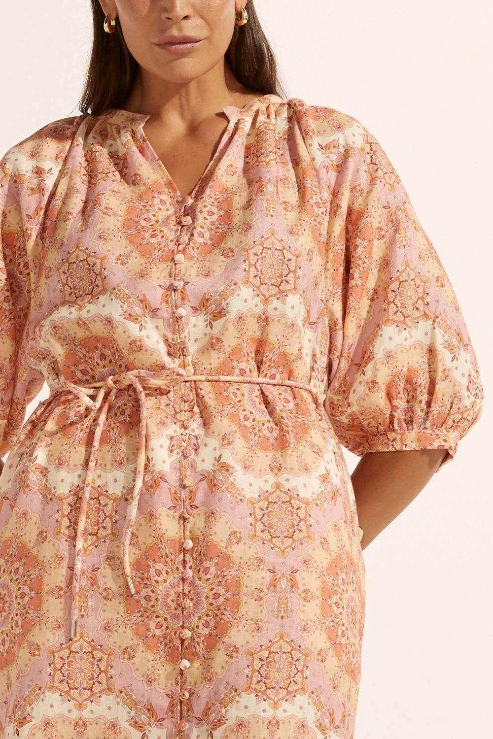 ZOE KRATZMANN Sojourn Dress - Sunset Mosaic Dress - Zabecca Living