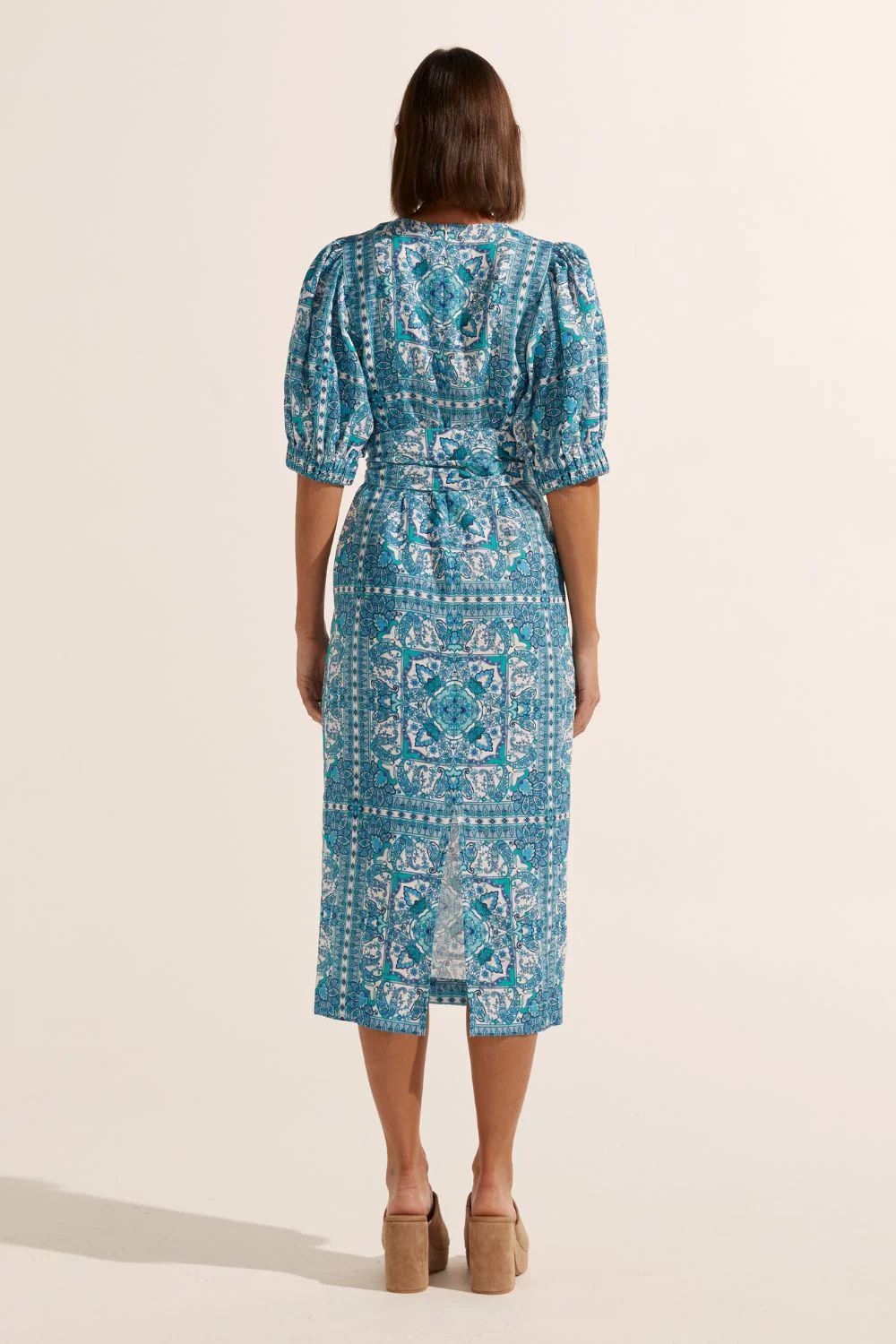 ZOE KRATZMANN Venture Dress - Sapphire Tile Dress - Zabecca Living