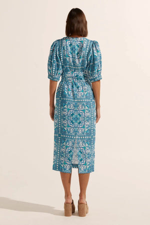 ZOE KRATZMANN Venture Dress - Sapphire Tile Dress - Zabecca Living