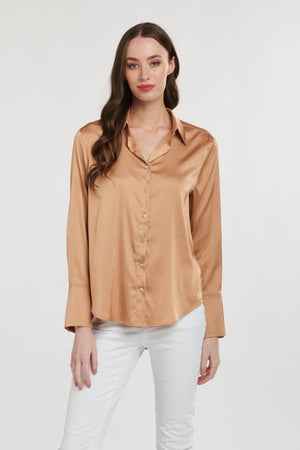 365 DAYS Hustler Shirt - Old Gold Shirts & Blouses - Zabecca Living