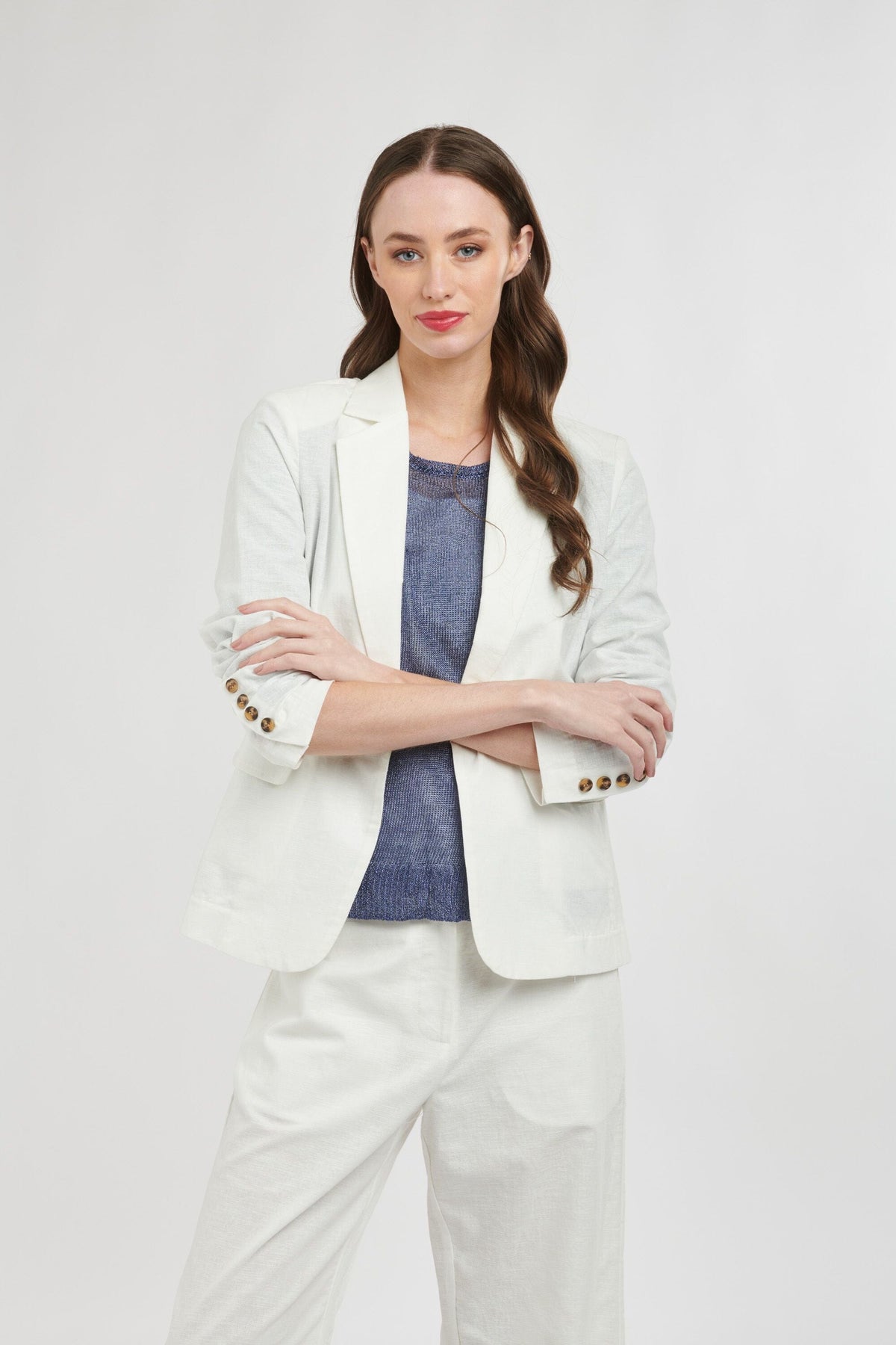 365 DAYS Portofino Jacket - White Jacket - Zabecca Living
