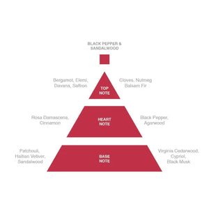 ACCA KAPPA Black Pepper & Sandalwood Eau de Parfum 100ml MENS FRAGRANCE - Zabecca Living