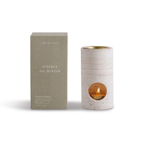 ADDITION STUDIO Synergy Oil Burner Beige - Travertine General - Zabecca Living