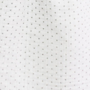 ALIMROSE Muslin Swaddle - Grey Spot BABY BLANKET - Zabecca Living