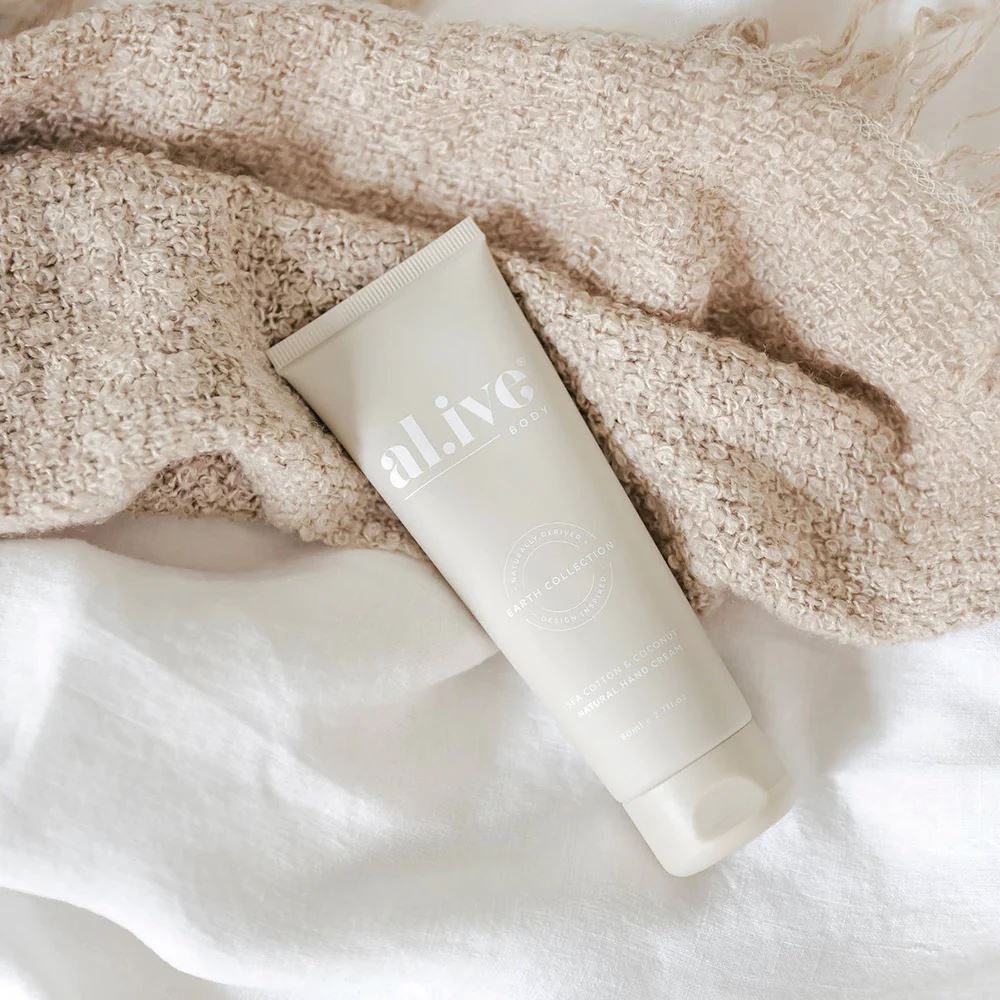 AL.IVE BODY Hand Cream - Sea Cotton and Coconut BODY CREAM - Zabecca Living